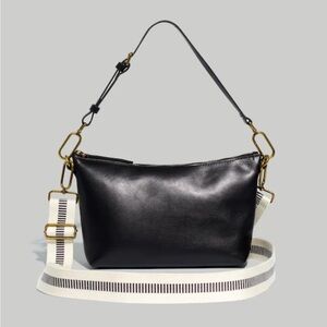 The Leather Carabiner Crossbody
Sling Bag